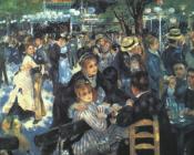 Pierre Auguste Renoir : The Ball at the Moulin de la Galette